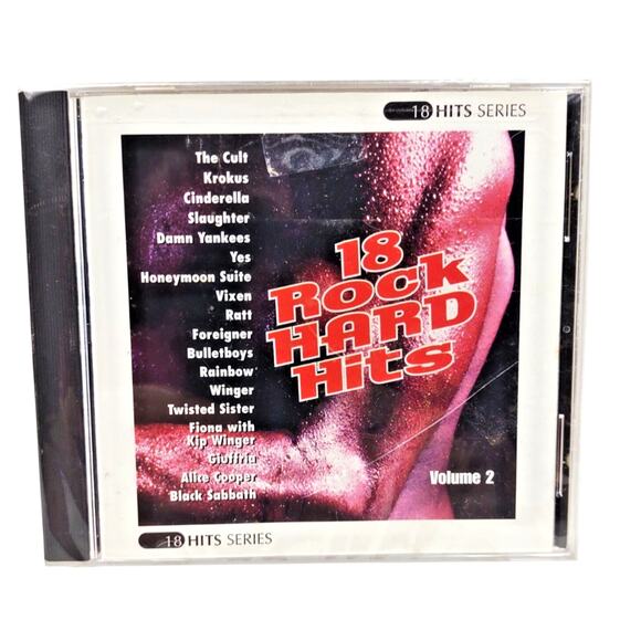 18 Rock Hard Hits, Vol. 2 by Various Artists (CD, Warner Music) Sealed NOS - Picture 1 of 6